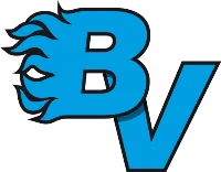 Bv logo portable blauw