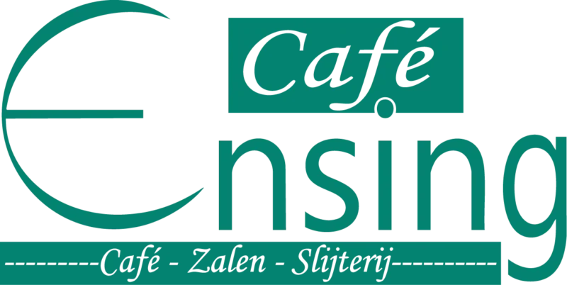 Logo cafe ensing groen