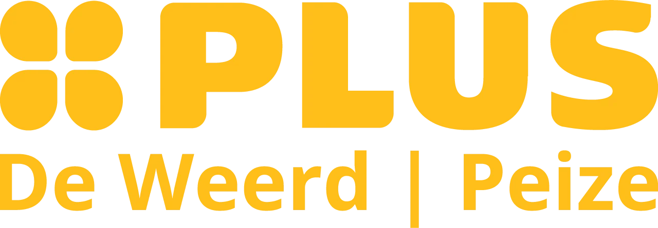 Logo plus geel